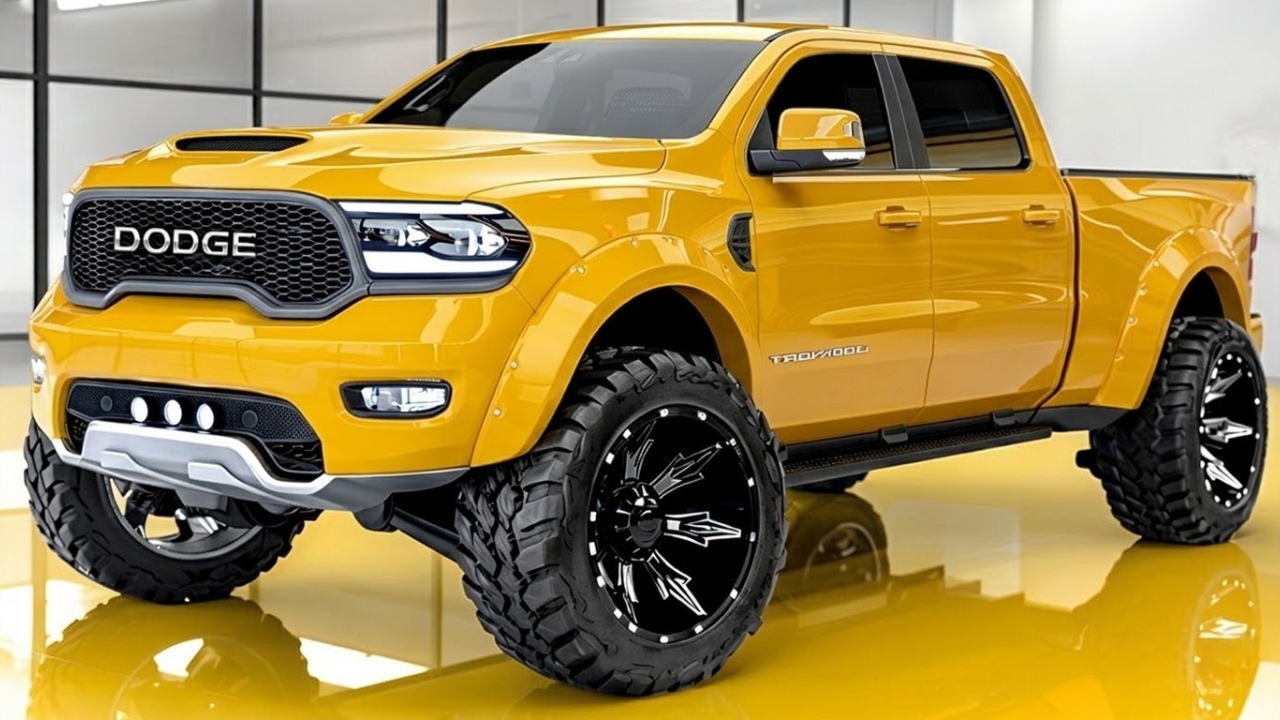 Durango SRT Pickup Truck 2026: ¡La Camioneta Americana Más Desquiciada que Acaba de Llegar!