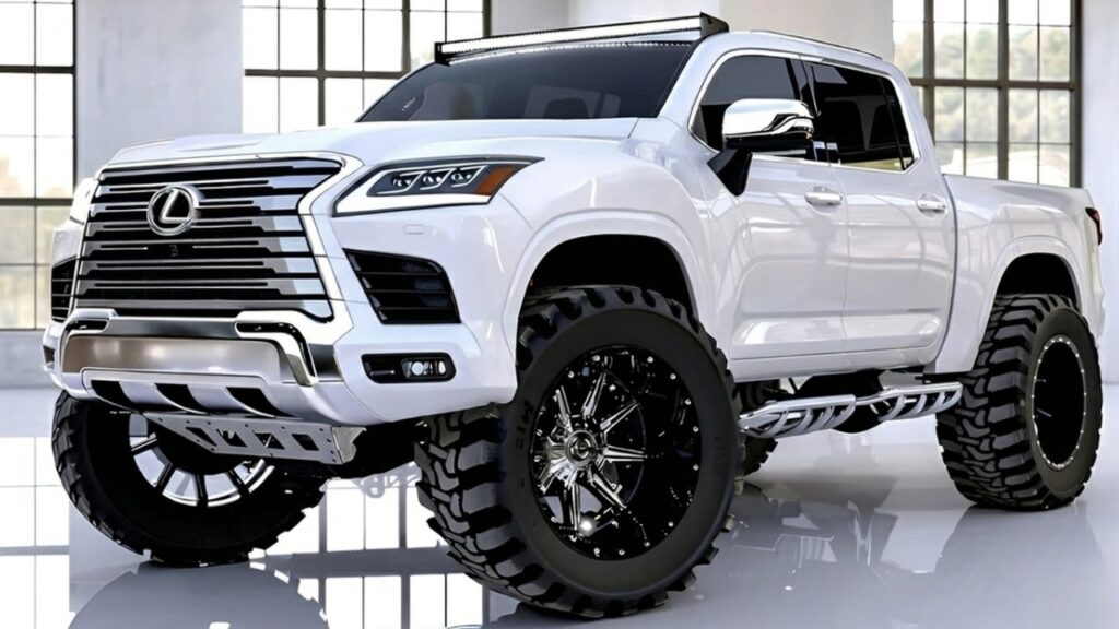 Lexus GX 900 Pickup 2026: La camioneta más refinada jamás vista